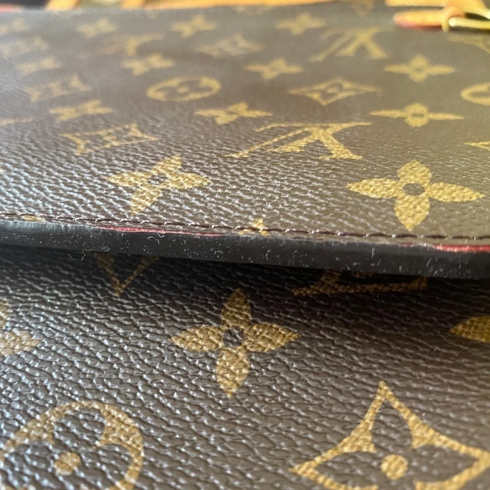 LOUIS VUITTON MONOGRAM NEVERFULL CLUTCH POUCH AUTHENTICATION * EXCELLENT
